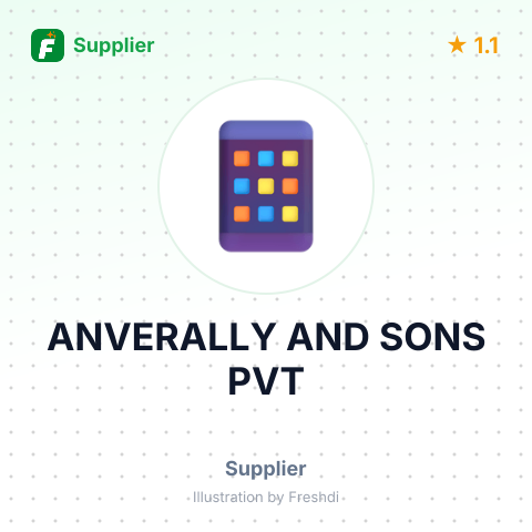 ANVERALLY AND SONS PVT – summary card, no photo uploaded yet