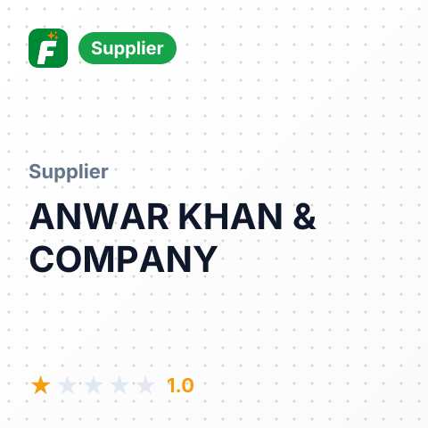 ANWAR KHAN & COMPANY – summary card, no photo uploaded yet
