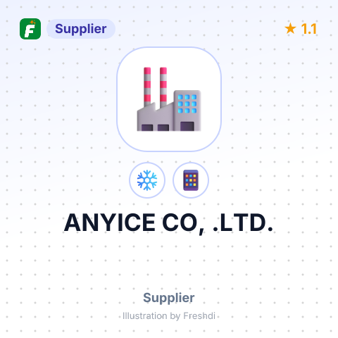 ANYICE CO, .LTD. – summary card, no photo uploaded yet