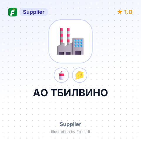 AO ТБИЛВИНО – summary card, no photo uploaded yet