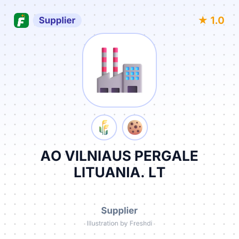 AO VILNIAUS PERGALE LITUANIA. LT – summary card, no photo uploaded yet