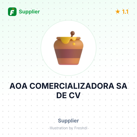 AOA COMERCIALIZADORA SA DE CV – summary card, no photo uploaded yet