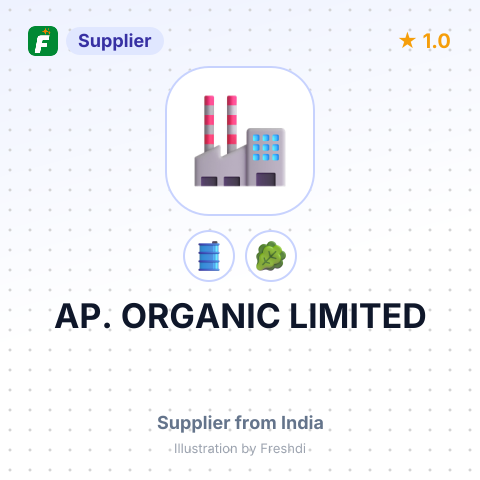 AP. ORGANIC LIMITED – summary card, no photo uploaded yet