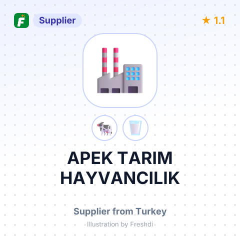 APEK TARIM HAYVANCILIK – summary card, no photo uploaded yet