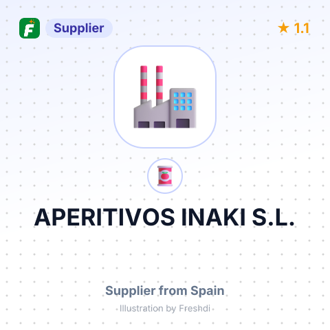 APERITIVOS INAKI S.L. – summary card, no photo uploaded yet