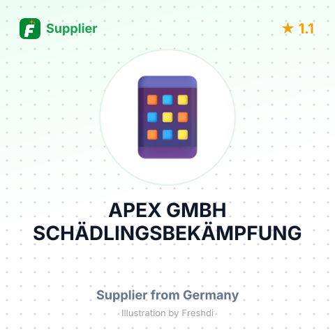 APEX GMBH SCHÄDLINGSBEKÄMPFUNG – summary card, no photo uploaded yet