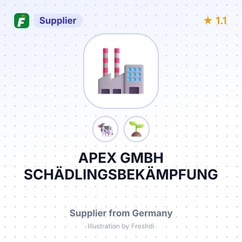 APEX GMBH SCHÄDLINGSBEKÄMPFUNG – summary card, no photo uploaded yet