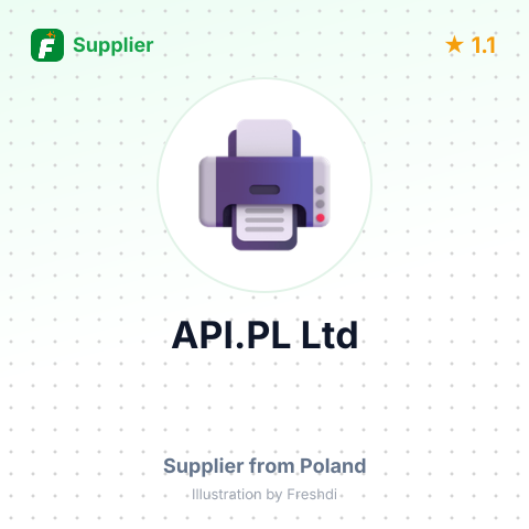 API.PL Ltd – summary card, no photo uploaded yet