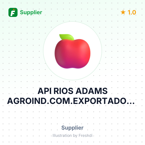 API RIOS ADAMS AGROIND.COM.EXPORTADORA LTDA – summary card, no photo uploaded yet