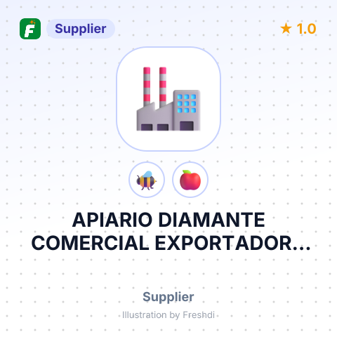 APIARIO DIAMANTE COMERCIAL EXPORTADORA LTDA – summary card, no photo uploaded yet