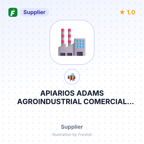 APIARIOS ADAMS AGROINDUSTRIAL COMERCIAL EXPORTADORA LTD – summary card, no photo uploaded yet