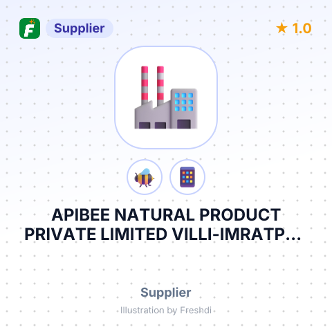 APIBEE NATURAL PRODUCT PRIVATE LIMITED VILLI-IMRATPUR POST-BHATPURA,WARD NO- – summary card, no photo uploaded yet