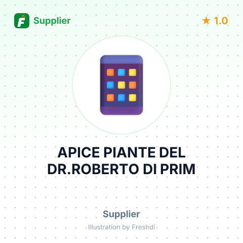 APICE PIANTE DEL DR.ROBERTO DI PRIM – summary card, no photo uploaded yet