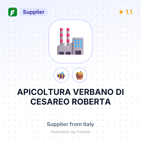 APICOLTURA VERBANO DI CESAREO ROBERTA – summary card, no photo uploaded yet