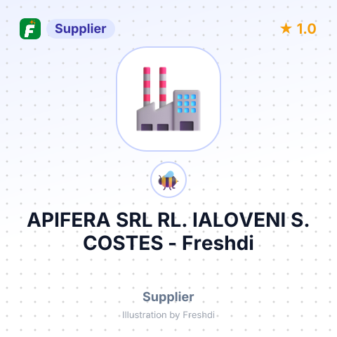 APIFERA SRL RL. IALOVENI S. COSTES – summary card, no photo uploaded yet