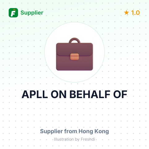 APLL ON BEHALF OF – summary card, no photo uploaded yet