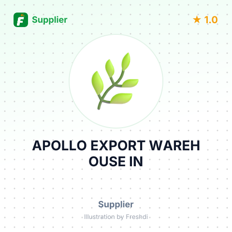 APOLLO EXPORT WAREH OUSE IN – summary card, no photo uploaded yet