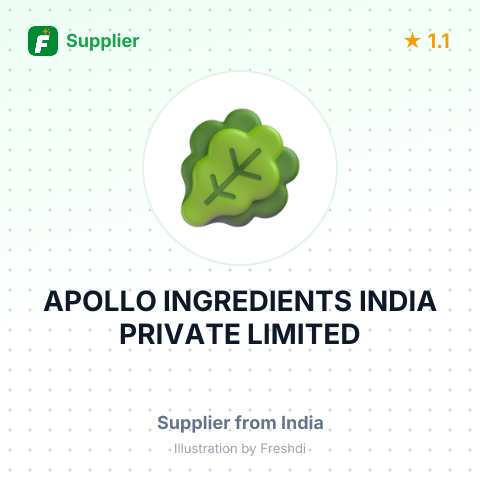 APOLLO INGREDIENTS INDIA PRIVATE LIMITED – summary card, no photo uploaded yet