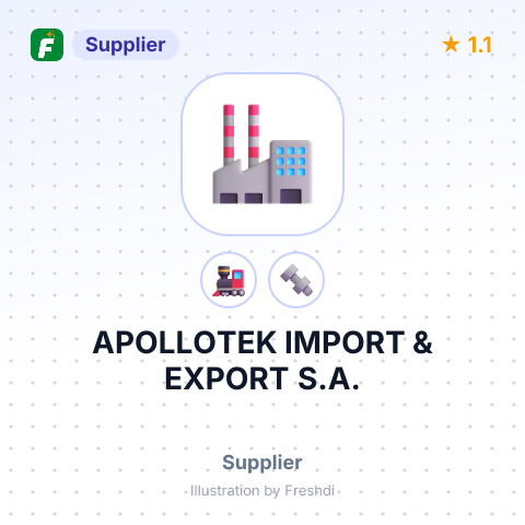 APOLLOTEK IMPORT & EXPORT S.A. – summary card, no photo uploaded yet