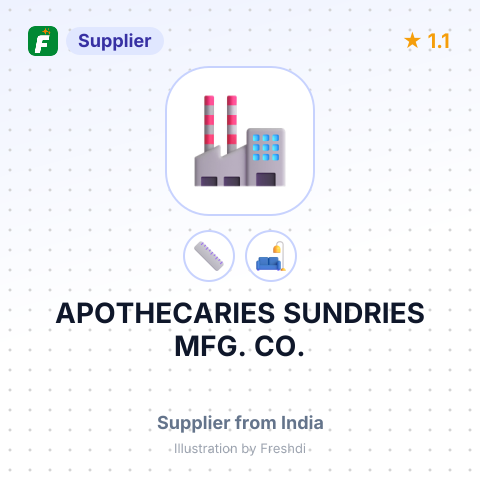 APOTHECARIES SUNDRIES MFG. CO. – summary card, no photo uploaded yet