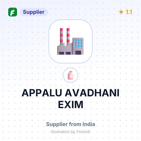 APPALU AVADHANI EXIM – summary card, no photo uploaded yet