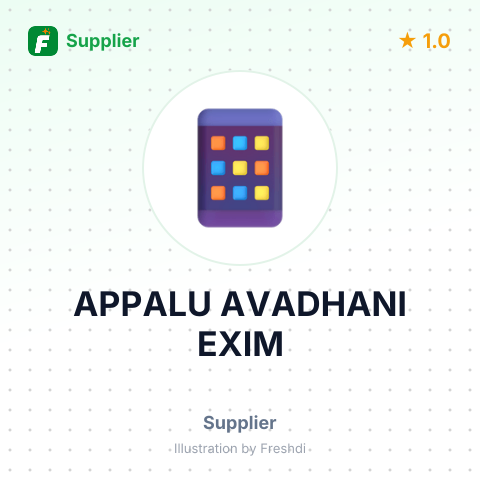 APPALU AVADHANI EXIM – summary card, no photo uploaded yet