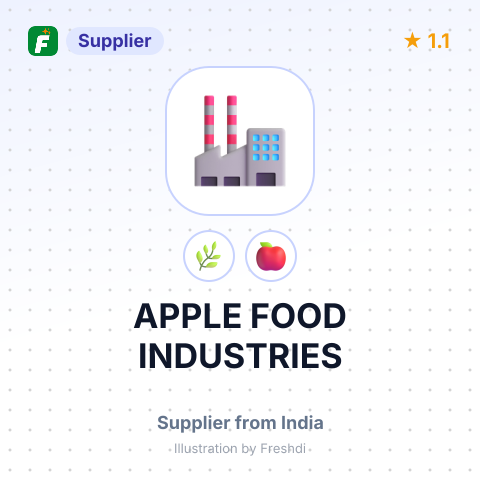 APPLE FOOD INDUSTRIES – summary card, no photo uploaded yet