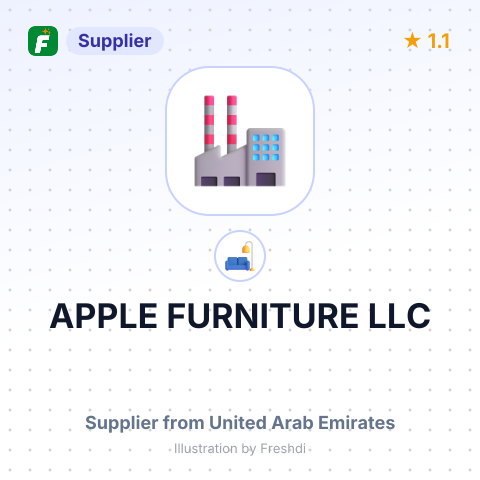 APPLE FURNITURE LLC – summary card, no photo uploaded yet