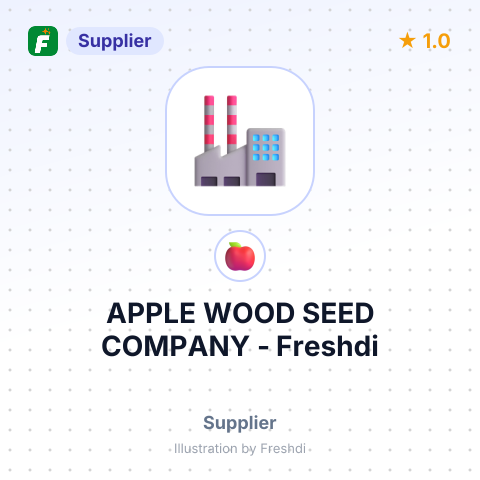 APPLE WOOD SEED COMPANY – summary card, no photo uploaded yet