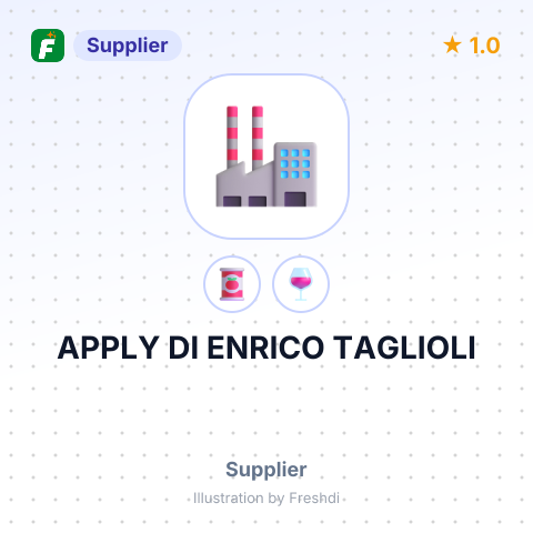 APPLY DI ENRICO TAGLIOLI – summary card, no photo uploaded yet