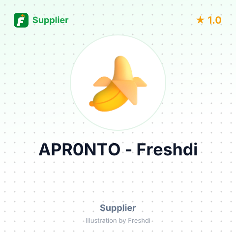 APR0NTO – summary card, no photo uploaded yet