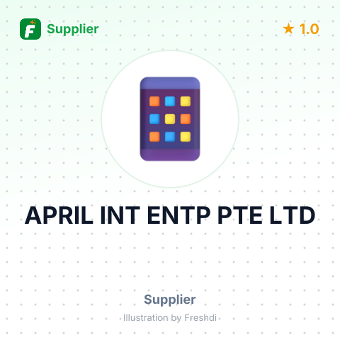 APRIL INT ENTP PTE LTD – summary card, no photo uploaded yet