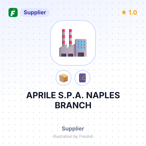 APRILE S.P.A. NAPLES BRANCH – summary card, no photo uploaded yet