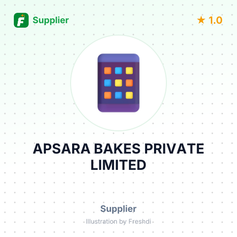 APSARA BAKES PRIVATE LIMITED – summary card, no photo uploaded yet