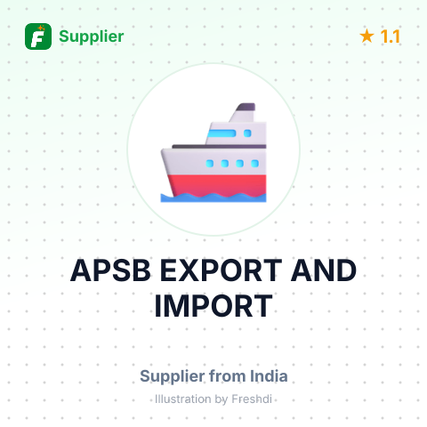 APSB EXPORT AND IMPORT – summary card, no photo uploaded yet
