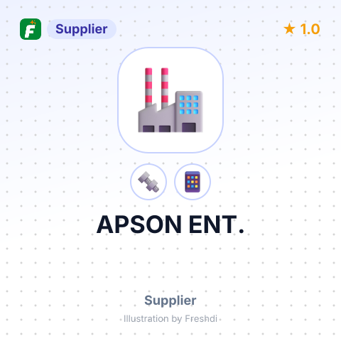 APSON ENT. – summary card, no photo uploaded yet