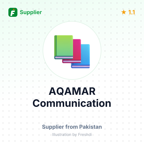 AQAMAR Communication – summary card, no photo uploaded yet