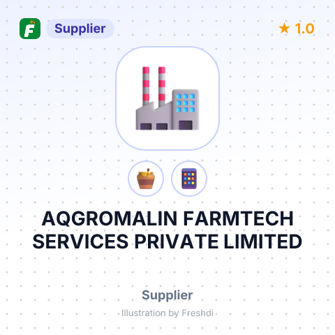 AQGROMALIN FARMTECH SERVICES PRIVATE LIMITED – summary card, no photo uploaded yet