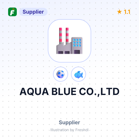 AQUA BLUE CO.,LTD – summary card, no photo uploaded yet
