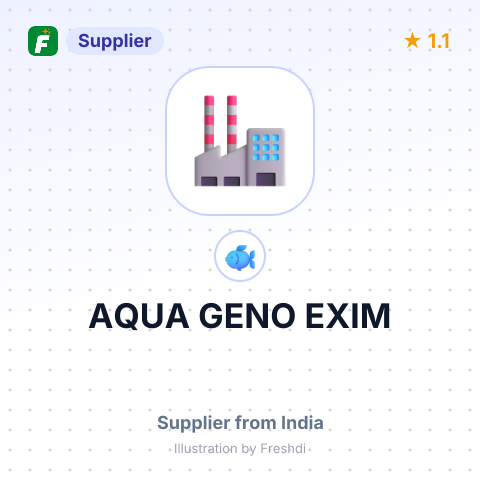 AQUA GENO EXIM – summary card, no photo uploaded yet