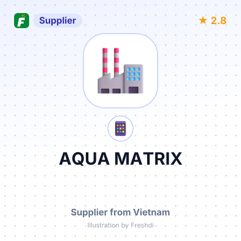 AQUA MATRIX – summary card, no photo uploaded yet