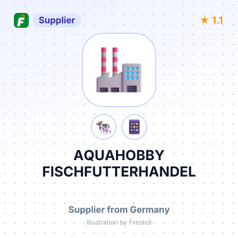 AQUAHOBBY FISCHFUTTERHANDEL – summary card, no photo uploaded yet