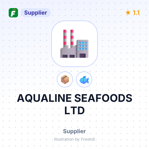 AQUALINE SEAFOODS LTD – summary card, no photo uploaded yet