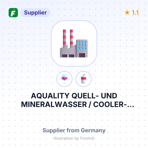 AQUALITY QUELL- UND MINERALWASSER / COOLER-TECHNIK E.K. – summary card, no photo uploaded yet