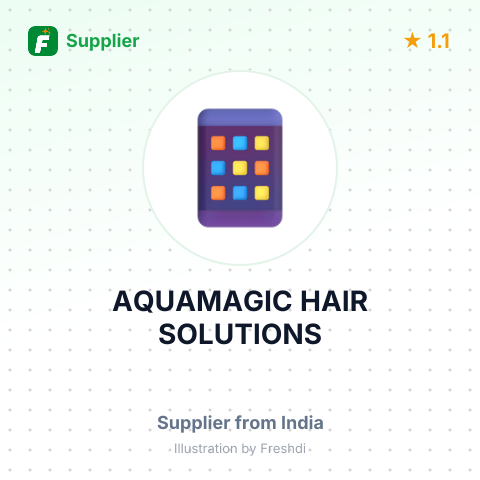 AQUAMAGIC HAIR SOLUTIONS – summary card, no photo uploaded yet