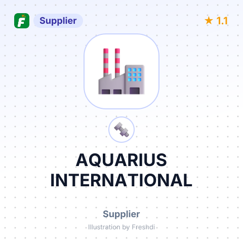 AQUARIUS INTERNATIONAL – summary card, no photo uploaded yet