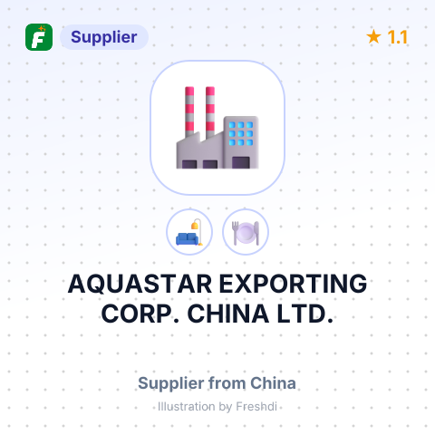 AQUASTAR EXPORTING CORP. CHINA LTD. – summary card, no photo uploaded yet