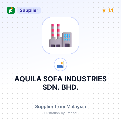 AQUILA SOFA INDUSTRIES SDN. BHD. – summary card, no photo uploaded yet