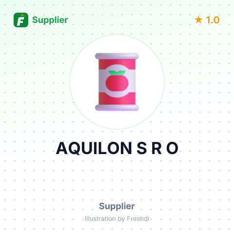 AQUILON S R O – summary card, no photo uploaded yet
