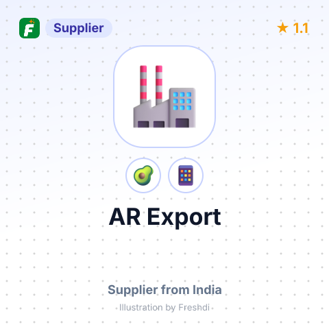 AR Export  – summary card, no photo uploaded yet